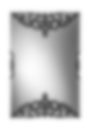 Handcrafted French style mirror with grey mirror details