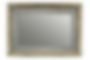 Handcrafted classic mirror with silver finish