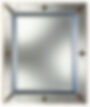 Classic mirror with gilded brass details
